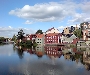 Delar av Gamla Stan sedd frn Eskilstunan