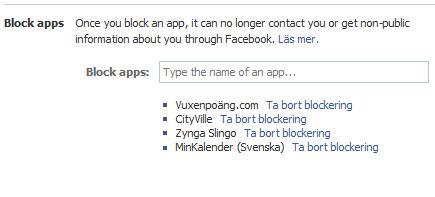 Blockera inbjudningar på Facebook - Steg 3