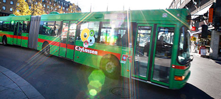 Citybussen i Eskilstuna