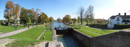 Göta Kanal, Bergs slussar