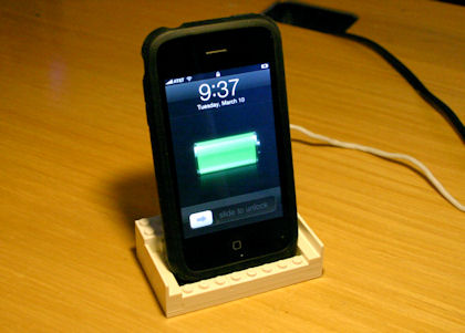 iPhonedocka i Lego