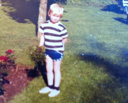 Fortfarande jag som liten - Även här i Nordkroken